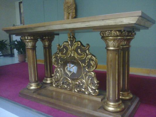 mesa de altar