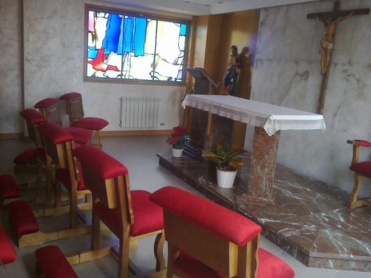 montaje de capilla
