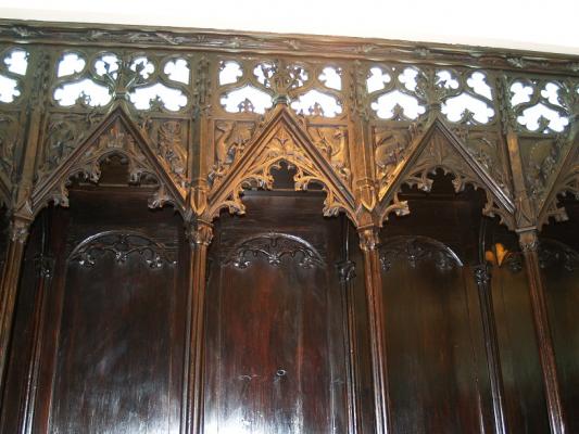 detalle silleria coro