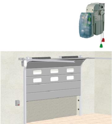 motor lateral puerta seccional