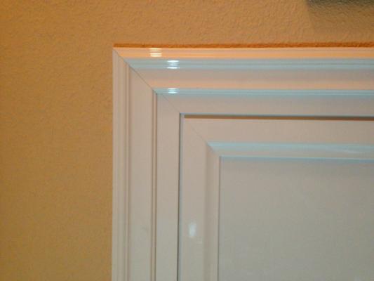 Detalle moldura, puerta interior