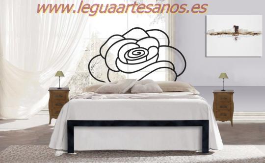 Cama de forja FLOR-EDEN