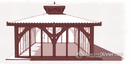 Proyecto de terraza para cafeteria