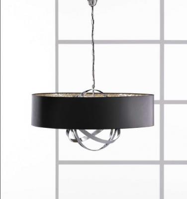 Colgante en cromo pantalla negra