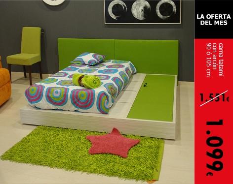 cama tatami con arcón