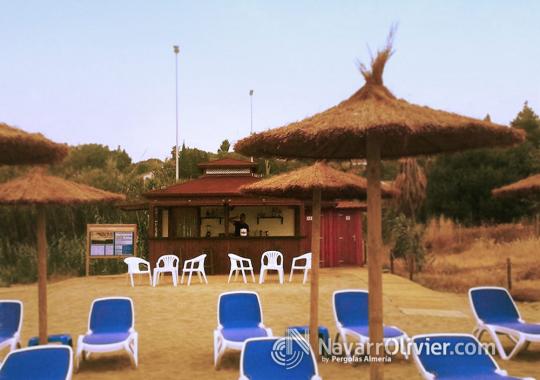 Chiringuito desmontable de 20 m2