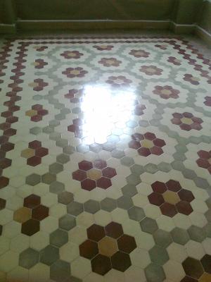 tratamiento en mosaico