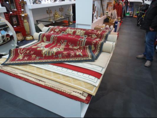 Liquidación de alfombras de pura lana