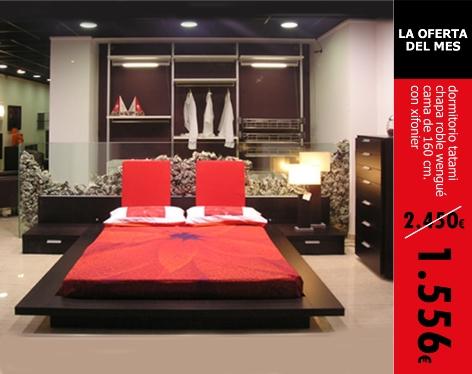 dormitorio cama tatami 