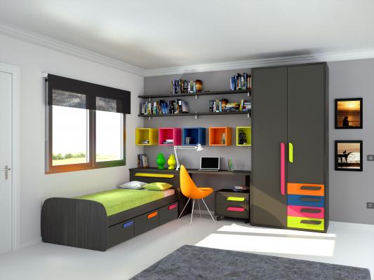 habitación juvenil en oferta