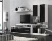 mueble salón color blanco-negro