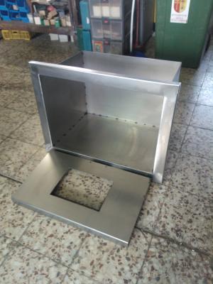 Cajón chimenea acero para lacar