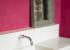 Baño con cemento pulido