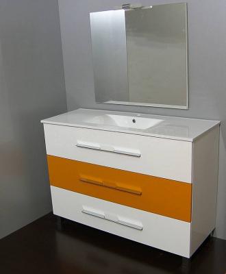 MUEBLE LACADO EN BLANCO 3 CAJONES