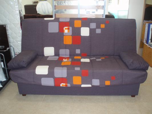 SOFA-CAMA S/ 135 X 190 CON ARCON, BARATISIMO VARIOS COLORES