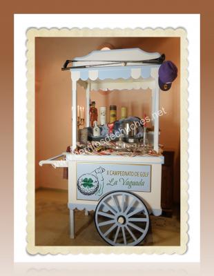Carritos de chuches y caramelos para todo tipo de evento