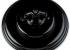 Garby Colonial - Black porcelain - Retro knob