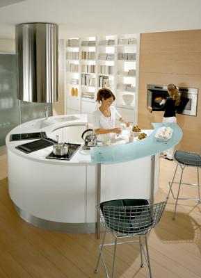 Cocina ergonómica de lujo.