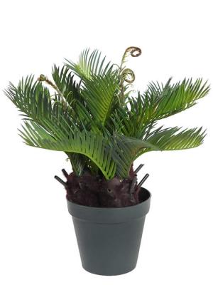 Palmerar artificiales Palmera cyca artificial pequeña en maceta oasis decor