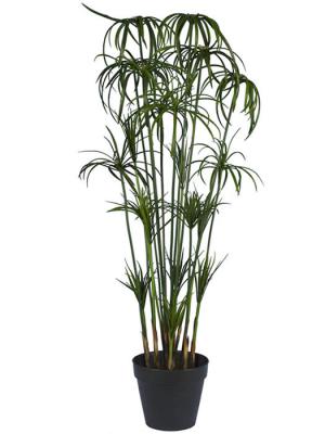 Planta cyperus artificial con maceta Oasis Decor