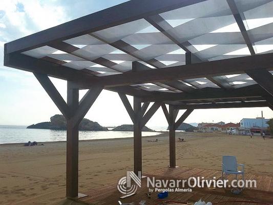 Pergola chiringuito Bahia