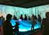 Ambiente con Barra de Bar con iluminación LED control remoto