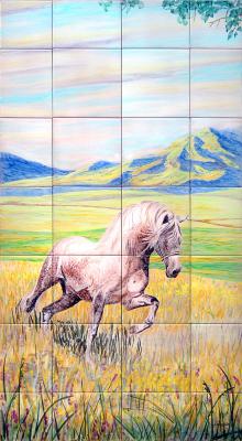 Caballo en el campo