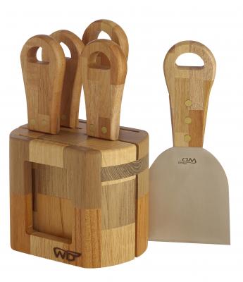 Set Block 5 cuchillos queso