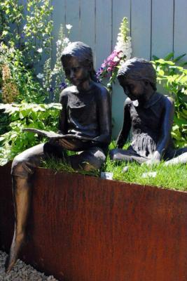 Esculturas en jardines