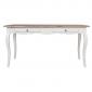 mesa comedor blanco ant 445EUR tapa roble