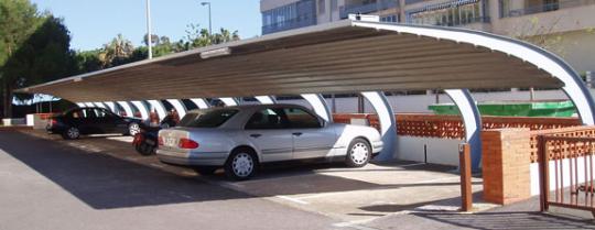 Marquesinas para parkings