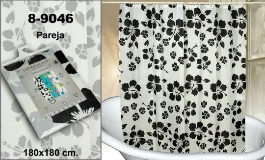 SET 2 CORTINAS DE BAÑO