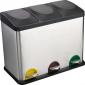 Cubo de reciclaje 3 cubos
