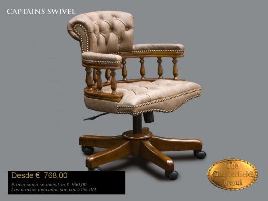 Silla Chesterfield Captains Swivel