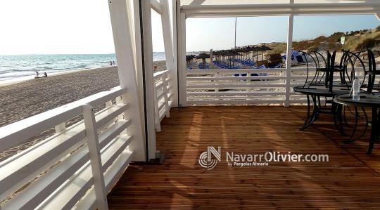 Terraza con tarima tratada en autoclave - by navarrolivier.com