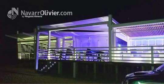 Pergolas de diseño para chiringuitos - by navarrolivier.com