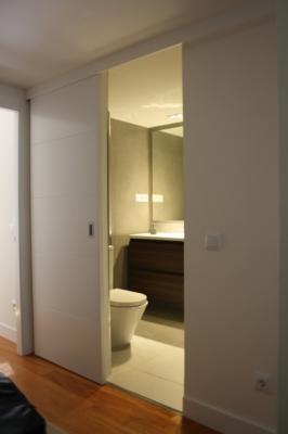 Reforma integral vivienda - Panel corredero