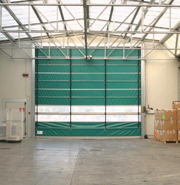 empresa instaladora puertas rapidas de lona pamplona
