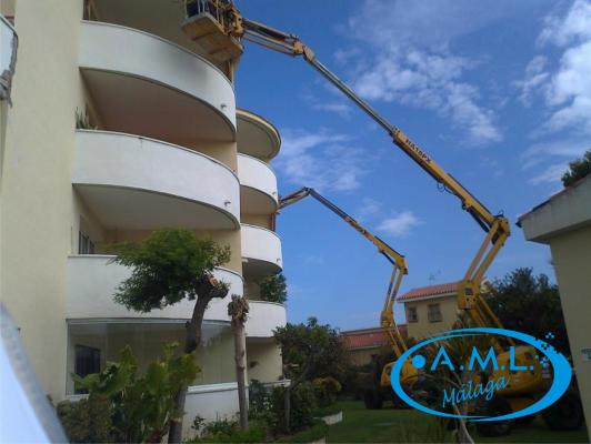 aml Málaga, Reparación fachada