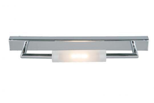 Aplique baño Techno 1 luz cromo