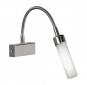 Aplique baño 1 luz Curva verga caja cromo