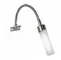 Aplique baño 1 luz Curva verga travesero cromo