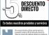 5% de descuento directo en cualquier producto o servicio