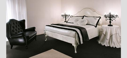 Dormitorio con glamour