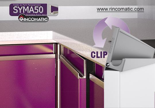 Syma50 Fijación clip personalizable