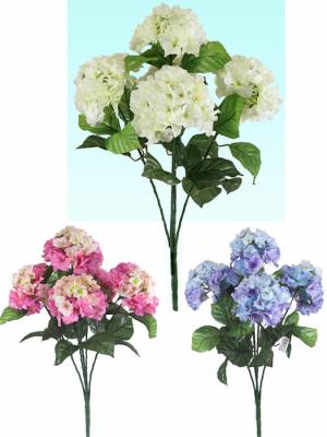 Flores artificiales Mata flores hortensias artificiales grandes Oasis Decor
