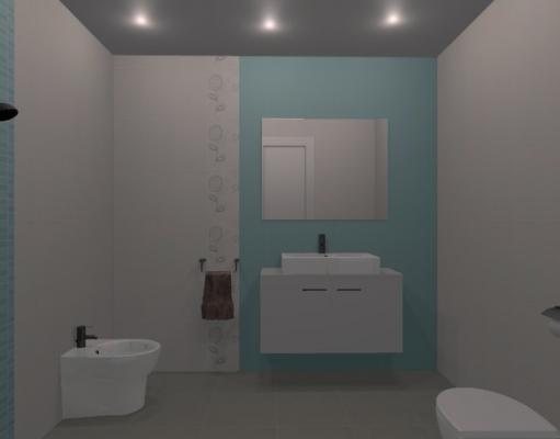 Diseño 3D baño