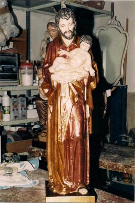 San Jose con niño