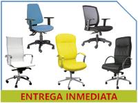 Sillas de oficina con entrega inmediata