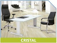 Mesas de oficina cristal